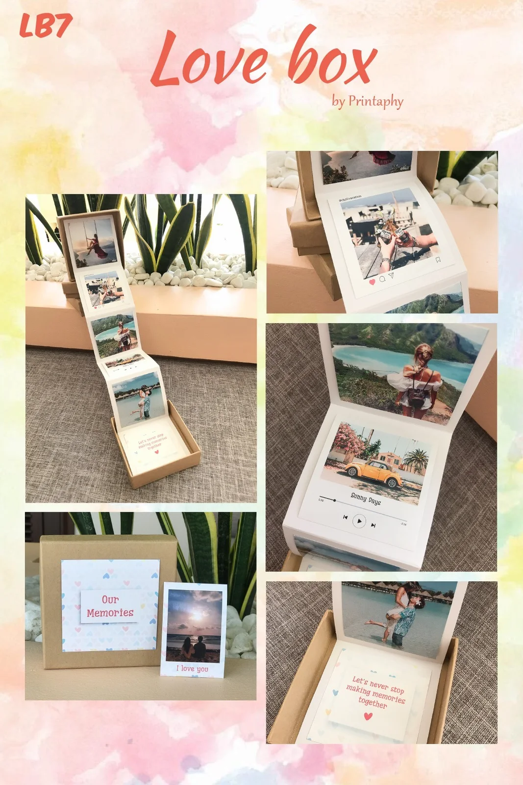 Hộp dây ảnh Love Box