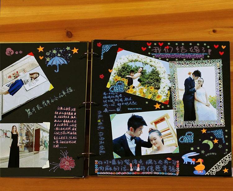 16inch-new-diy-photo-album-wedding-photos-baby-family-memory ...